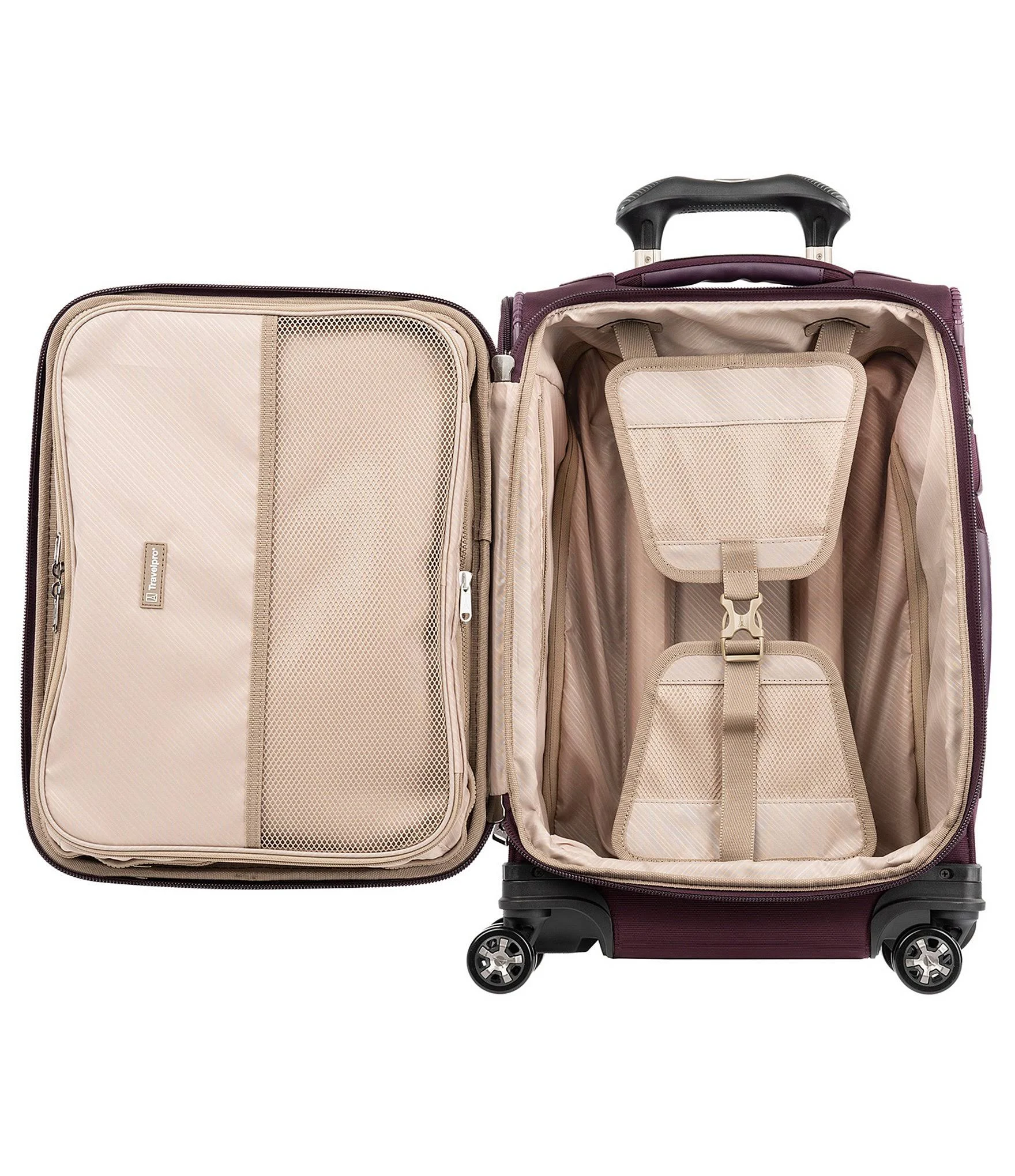 Travelpro Crew Versapack Global Carry-On Expandable Spinner - Perfect Plum