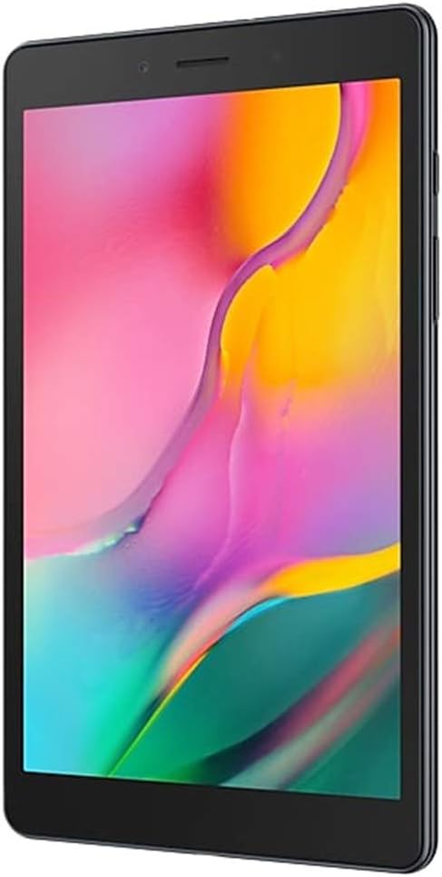Samsung Galaxy Tab A 8.0" (2019, WiFi + Cellular) 32GB, 5100mAh Battery, 4G LTE Tablet & Phone (Makes Calls) GSM Unlocked SM-T295, International Model (Black)