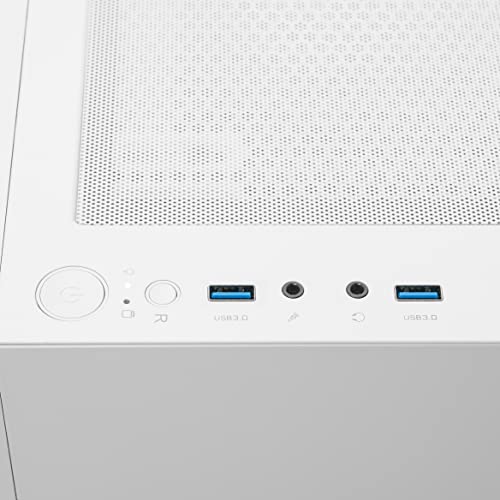 Thermaltake LCGS Quartz R66 Gaming Desktop (AMD Ryzen™ 5 5600, ToughRam DDR4 3600Mhz 16GB RGB Memory, AMD Radeon™ RX 6600, 1TB NVMe M.2, WiFi, Windows 11) S2QT-B550-R66-LCS
