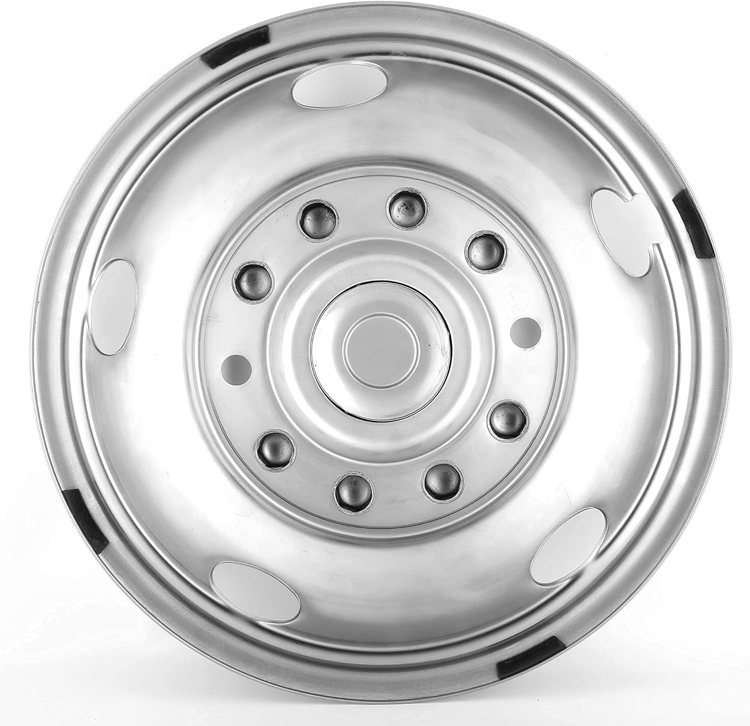 Kucaruce Set of 4 19.5 10 Lug Wheel Skins Hub Caps Rim Covers Stainless Steel Wheel Simulators For 2008-2020 R_a_m 4500 5500 Pickup