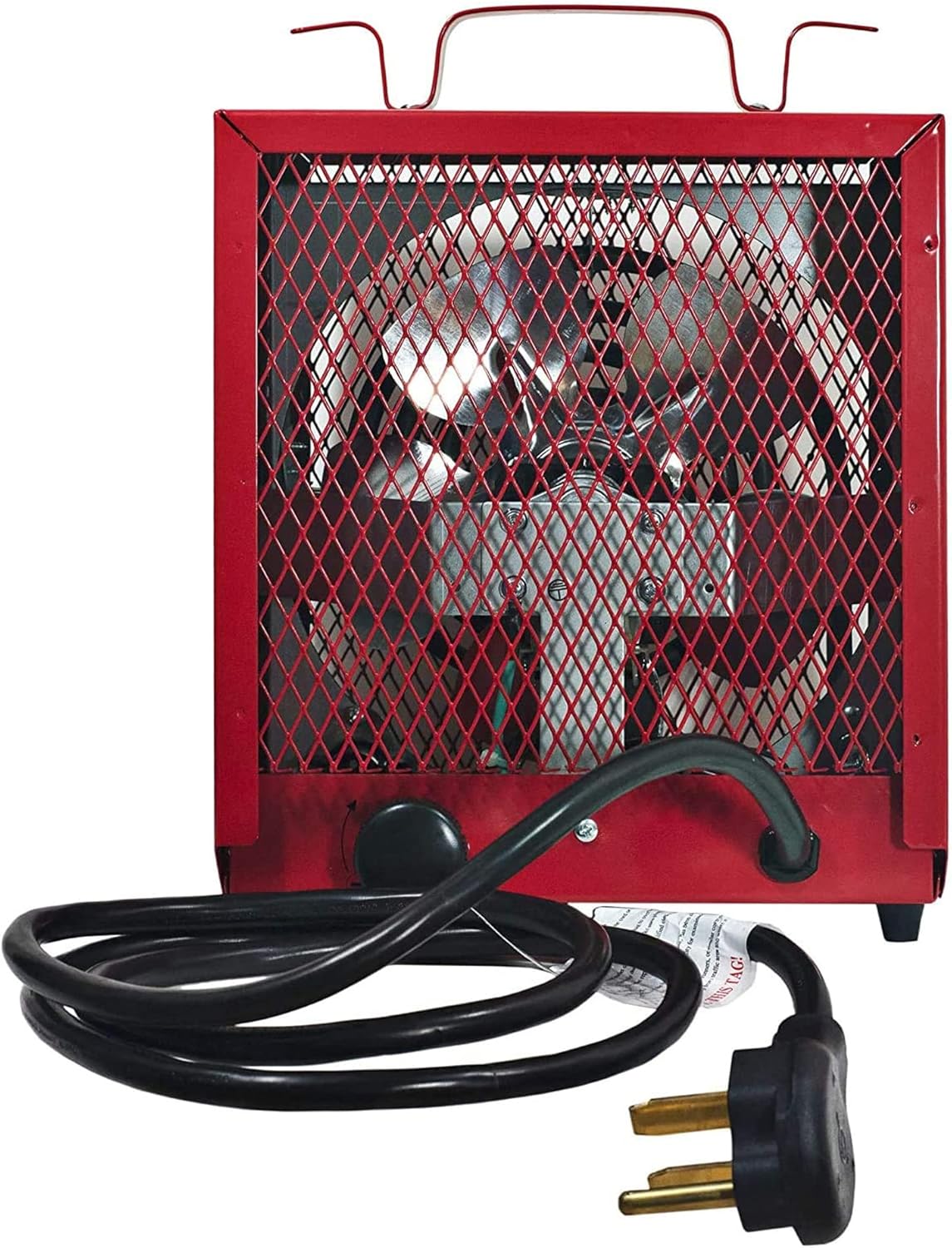 Comfort Zone CZ290 Portable 5000-Watt Fan-Forced Industrial Space Heater with Adjustable Thermostat Control and Safety Overheat Protection