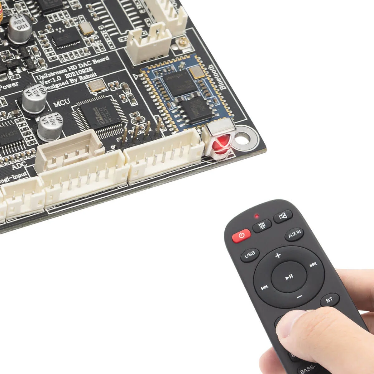 Up2Stream HD DAC-High-Res Multiroom WiFi & Bluetooth Wireless Aptx HD Audio Streaming Board With Spotify Airply2