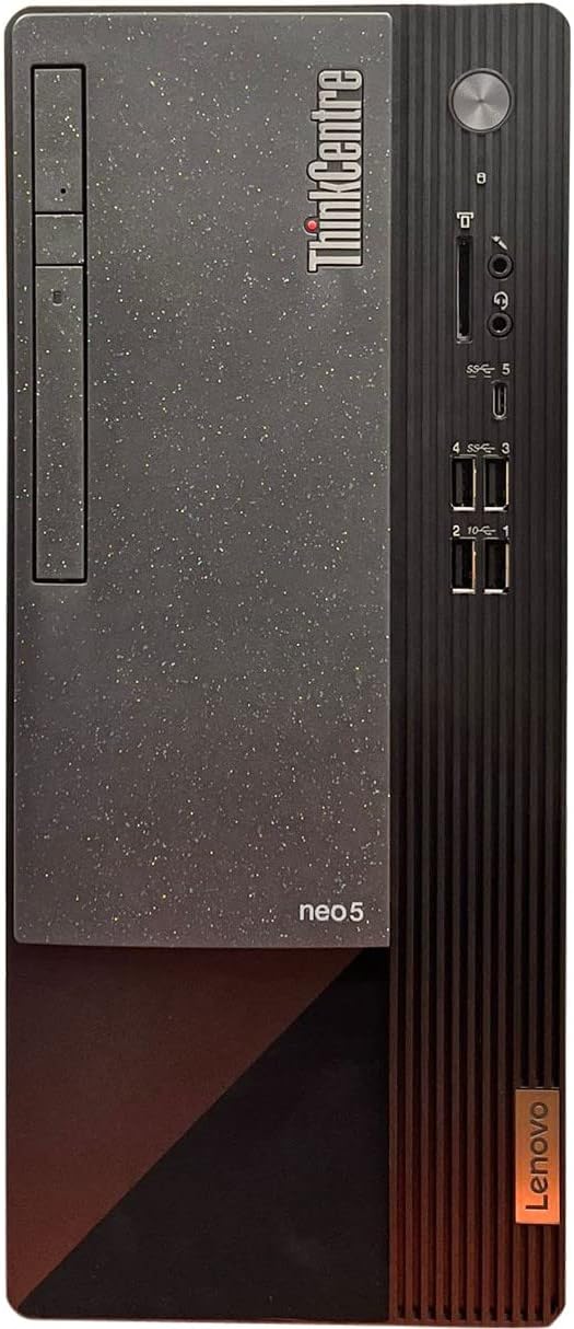 Lenovo ThinkCentre Neo 50T Gen3 Tower, Intel i9-12900K, 64GB Ram, 4TB NVMe SSD, DisplayPort, HDMI, VGA, DVDRW, USB C, SD Card Reader, Wi-Fi, BT, Windows 11 Pro, Black