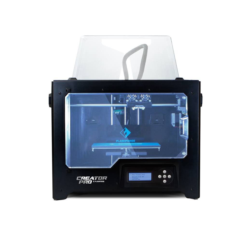 Flashforge Creator Pro 3D Printer, Dual Extrusion
