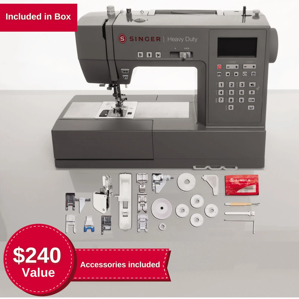 Singer 6800C Heavy Duty Computerized Sewing Machine