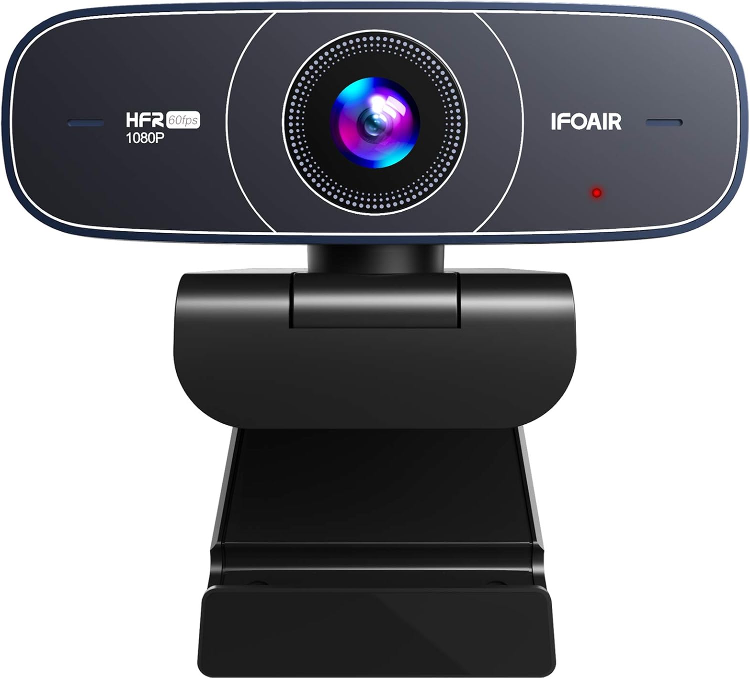 1080p 60fps Webcam with Microphone - FHD Streaming Webcam Autofocus with 85�� Wide View, Exposure Correction, Plug & Play, Web Camera for Desktop Computer, Gaming, Conferencing