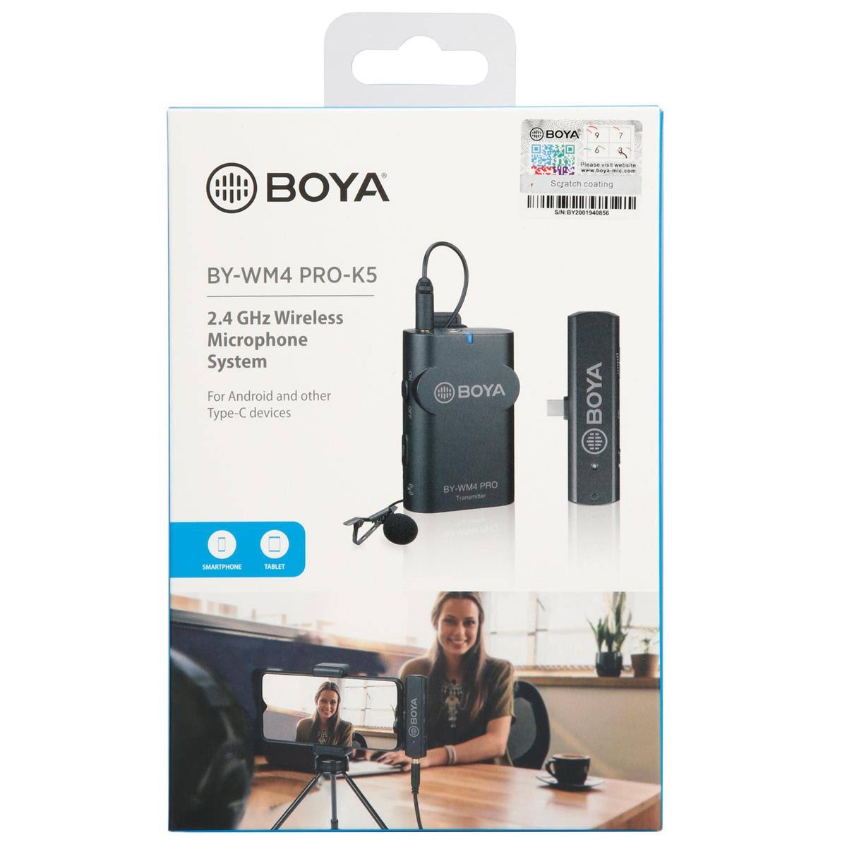 Boya BY-WM4 Pro K5 Type-C Wireless Microphone System