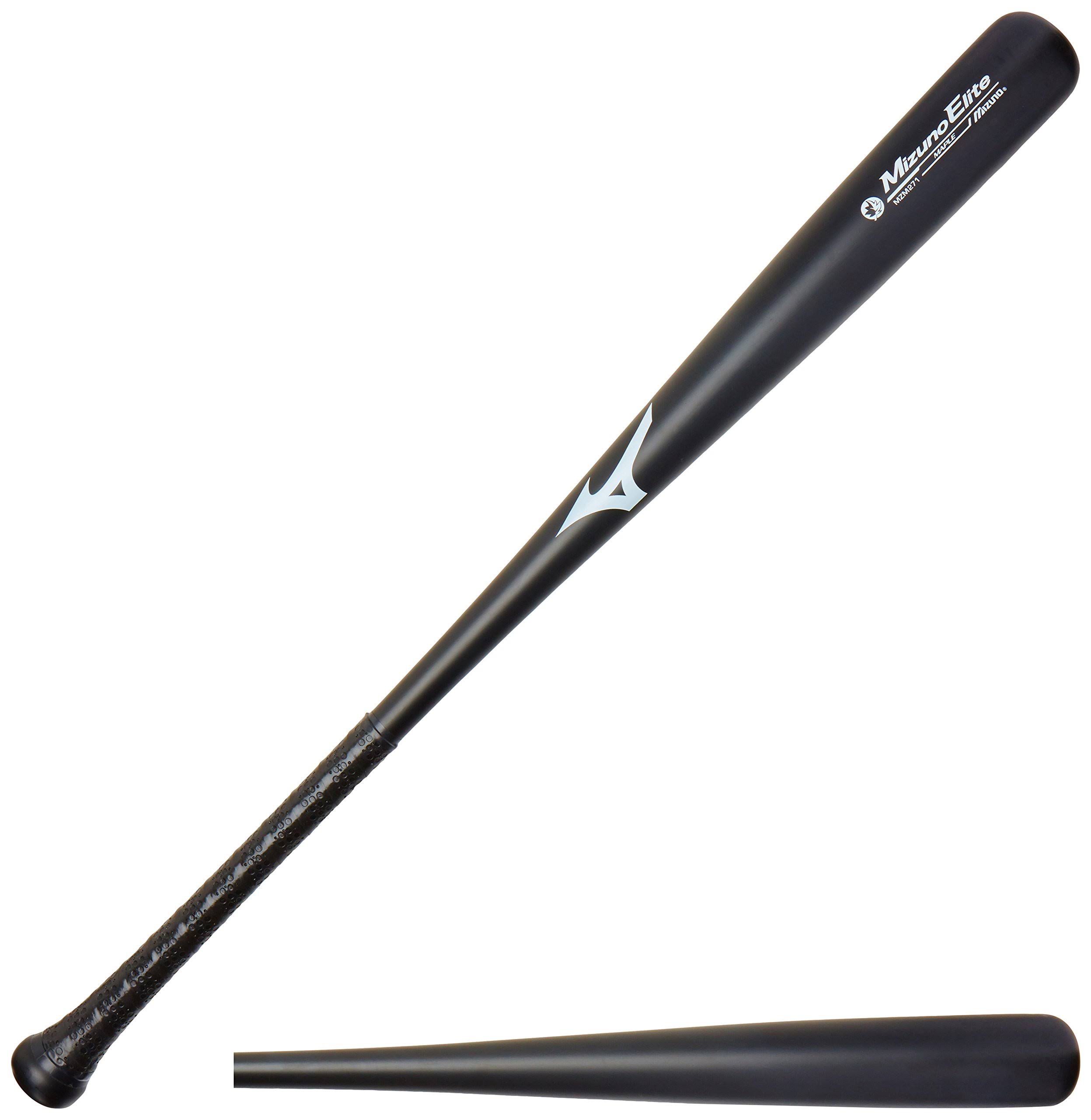 Mizuno MZM 271 Maple Elite Wood Baseball Bat - Black