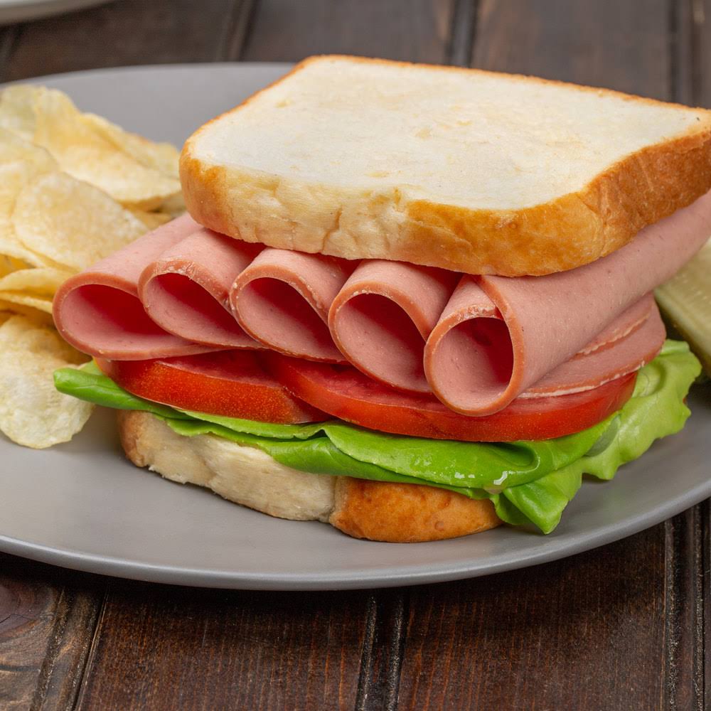 Lancaster County Brand by Kunzler 5 lb. Deli Bologna - 2/Case