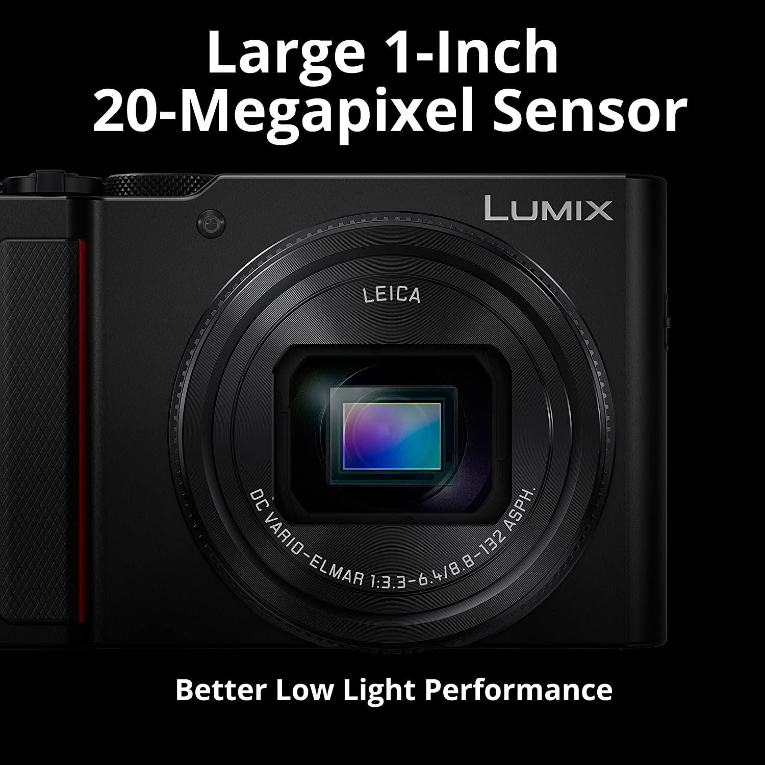 Panasonic Lumix Dc-zs200 Digital Camera (Black)