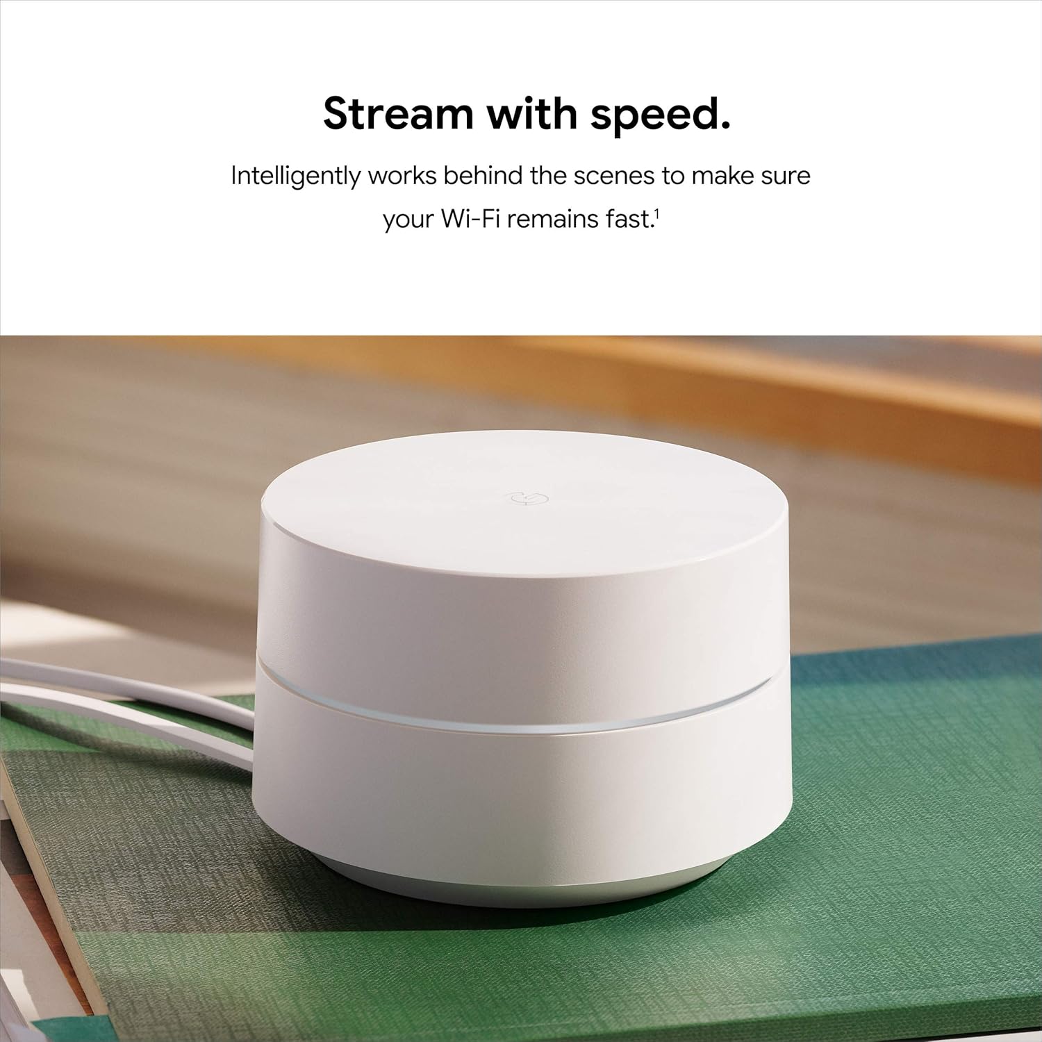 Google Wifi - AC1200 - Mesh WiFi System - Wifi Router - 4500 Sq Ft Coverage&nbsp;- 3 pack