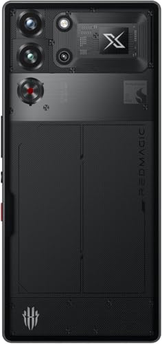 REDMAGIC 10 Pro Smartphone 5G, 144Hz Gaming Phone, 6.85" FHD+, Under Display Camera, 7050mAh Android Phone, Snapdragon 8 Elite, 16+512GB, 80W Charger, Dual-Sim, Unlocked Phone Transparent