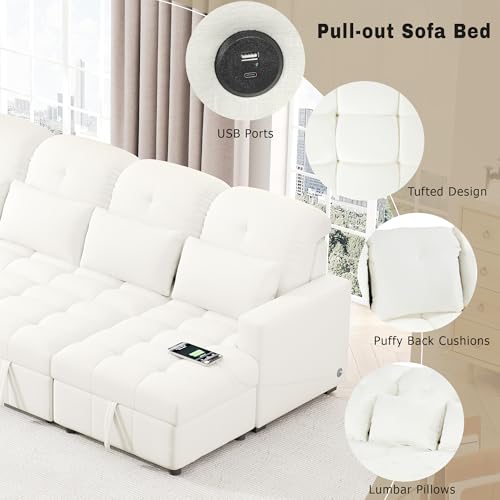 Oversized U-Shaped Sectional Sofa Couch Plush Corduroy Upholstered Modular Deep Seat Sofa&Couch Sectional W/Right Facing Chaise Lounge and 7 Toss Pillows for Home Apartment Living Room Furniture Sets