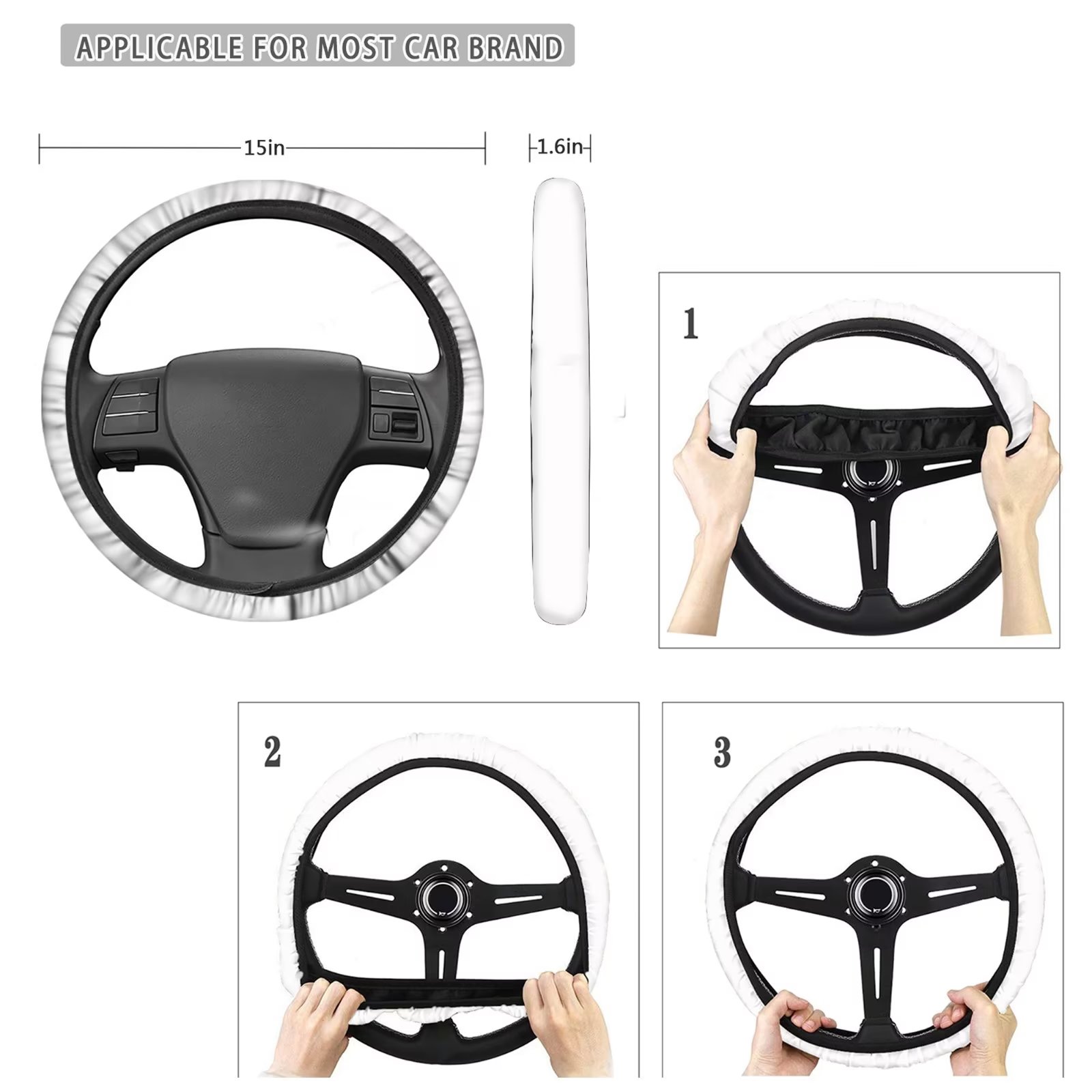 Binienty Aesthetic Flower Mushroom Car Seat Covers Full Set of 11-Cup Holder Coaster,Key Chain,Front Rear Bench Protector,Steering Wheel Cover Accessories,Auto Seat Belt Pads for Most Van/SUV