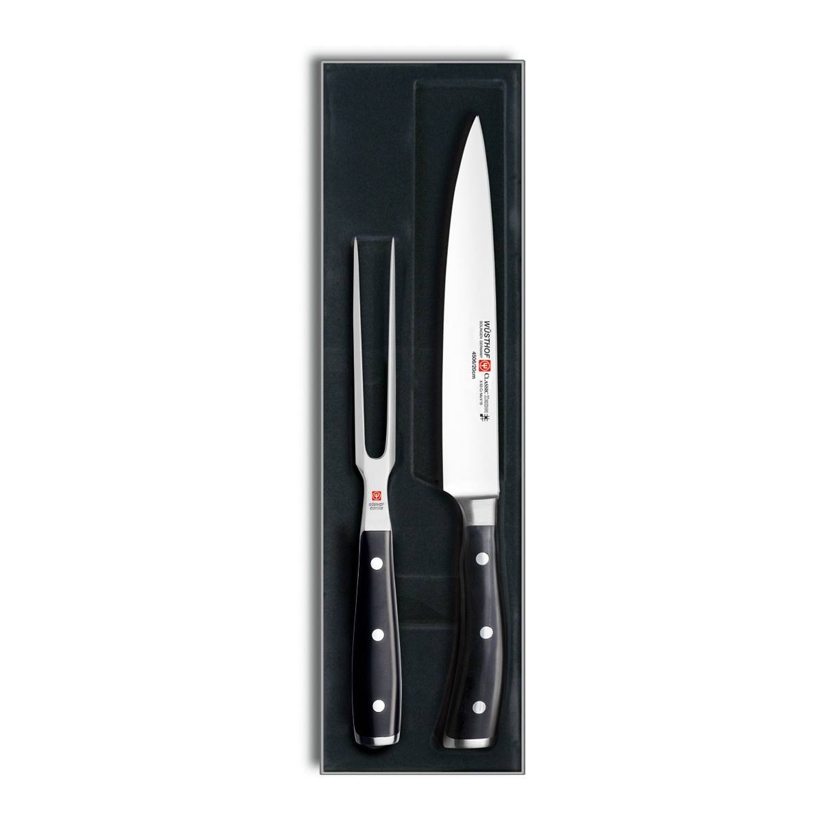 Wusthof Classic Ikon 2 Piece Carving Set