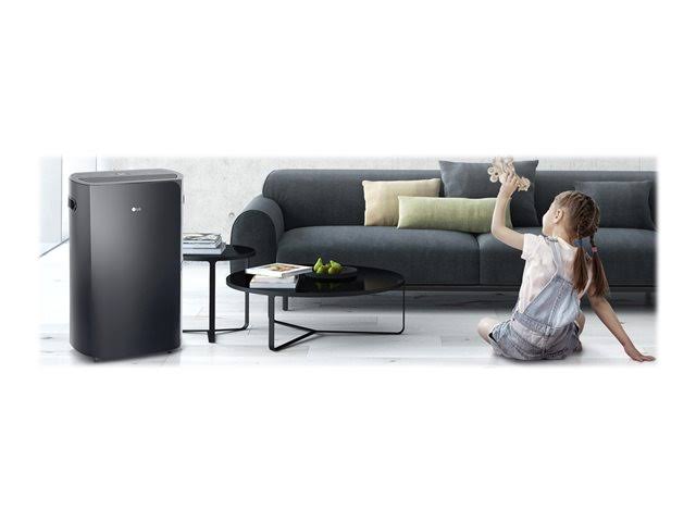 LG PuriCare 70 Pint Dehumidifier (Black)