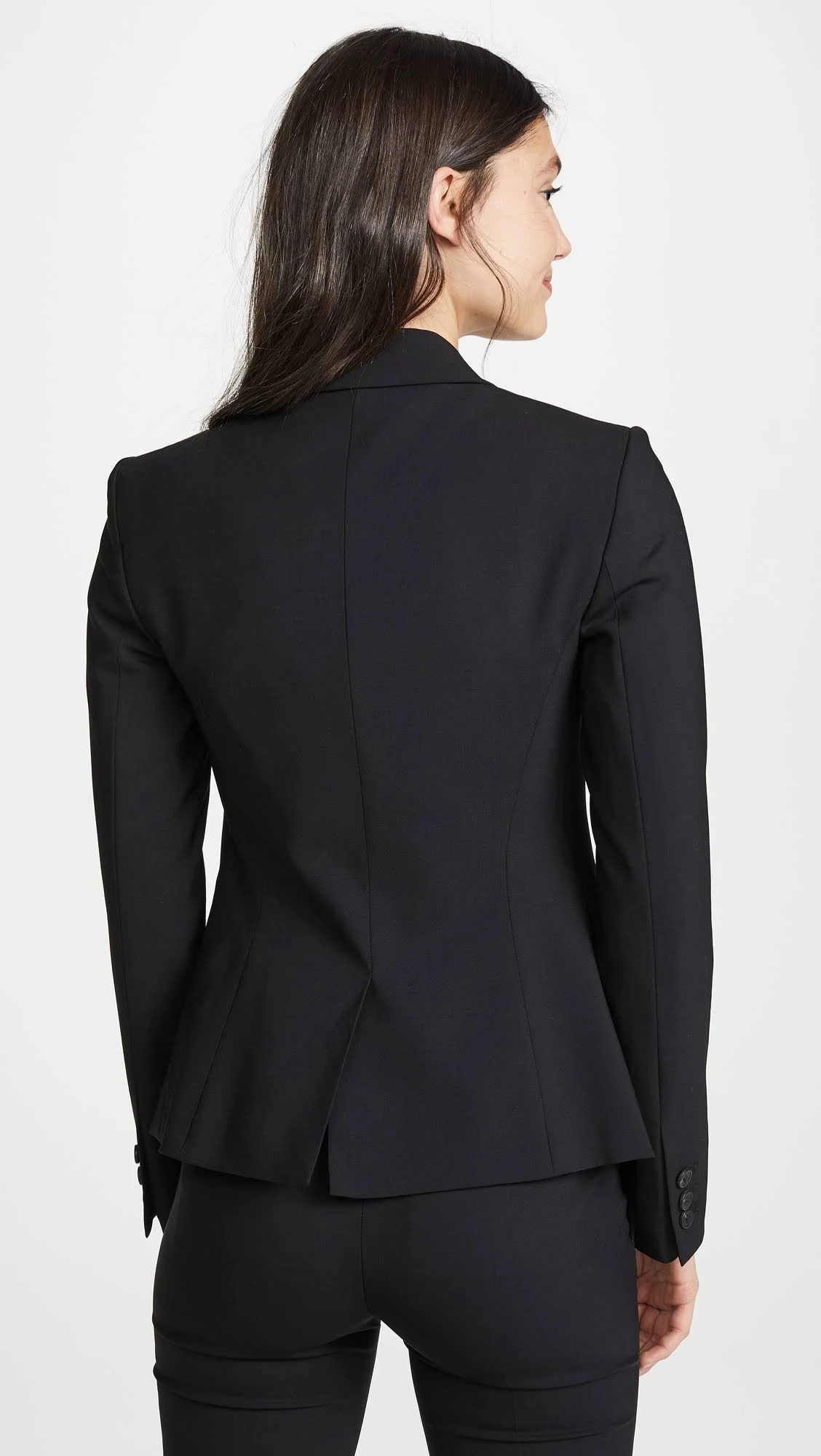 Theory Carissa Wool-Blend Blazer - Black