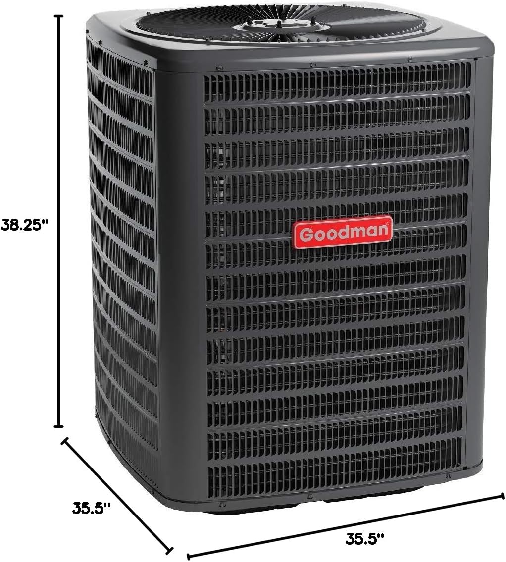 Goodman 5 Ton 16 SEER Heat Pump Model: GSZC160601