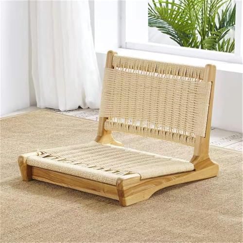 Task Chair Backrest Chair Living Room Furniture Window Seat Tatami Legless Chair Straw Rattan Tatami