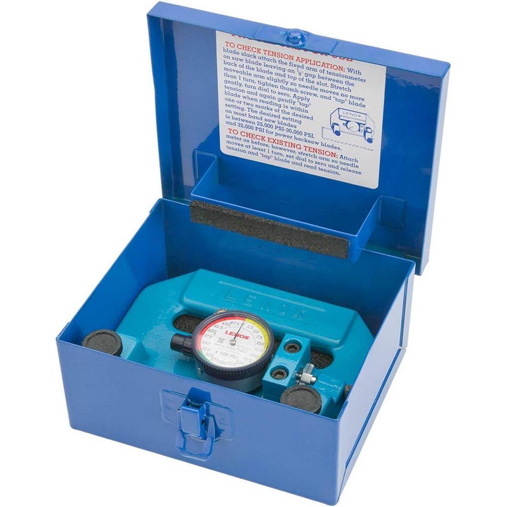 Lenox 62126 Band Saw Blade Tension Meter