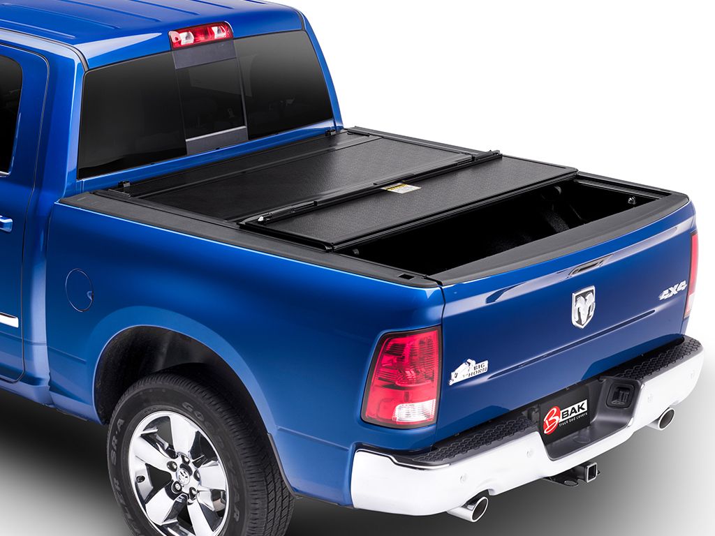 BAK by RealTruck BAKFlip G2 Hard Folding Truck Bed Tonneau Cover | 226204 | Compatible with 2002 - 2018, 2019 - 21 Classic Dodge Ram 1500, 2003-21 2500/3500 8' Bed (96")