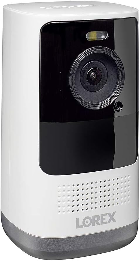Lorex 2K Smart Deterrence Add-On Wire-Free Indoor / Outdoor Security Camera (Requires Lorex Home Hub or Lorex Home Center/Smart Home Security Center)