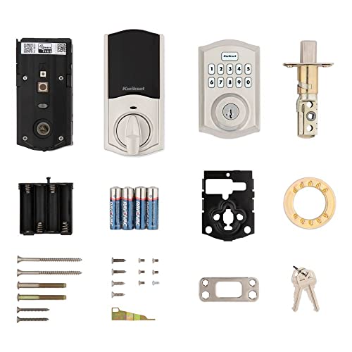 Kwikset Home Connect 620 Smart Lock Deadbolt with Z-Wave Technology, Works with Ring Alarm, Samsung Smartthings and More, Z-Wave Hub Required, Traditional Design in Venetian Bronze