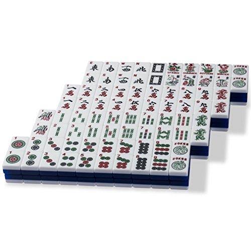 Set of 166 American Mahjong Tiles - Solo Koi Yellow Mountain Imports
