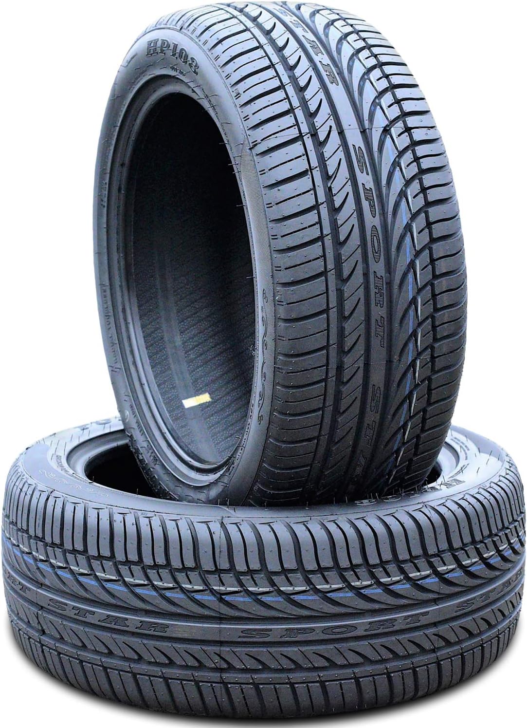 Set of 2 (TWO) Fullway HP108 All-Season High Performance Radial Tires-225/50R17 225/50ZR17 225/50/17 225/50-17 98W Load Range XL 4-Ply BSW Black Side Wall