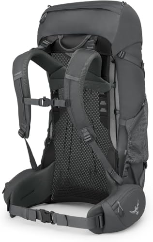 Osprey Rook 50L Men's Backpacking Backpack, Astology Blue/Blue Flame
