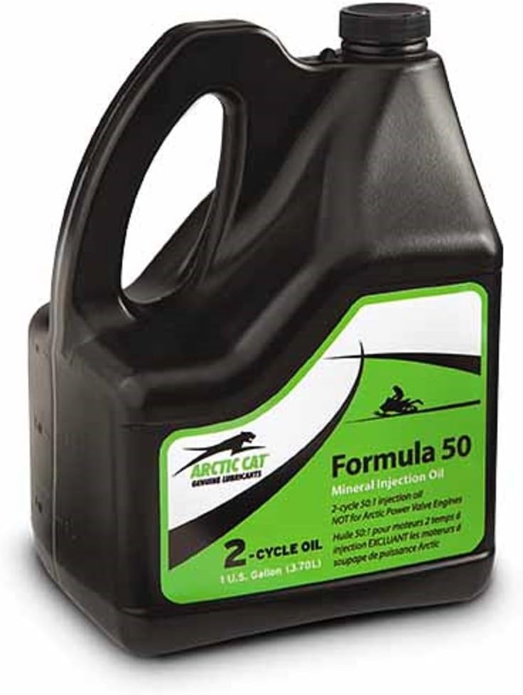 Arctic Cat New OEM Formula 50 Mineral 2-Cycle 50:1 Injection Oil (1) Gallon Pack of 2