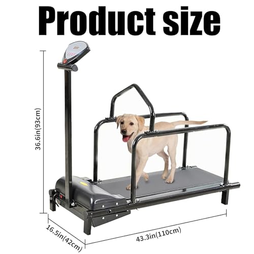 Dog Treadmill,Dog Treadmill for Large Dogs,Pet Treadmill for Dogs,for Small and Large Dogs,Cats,and Other Pets