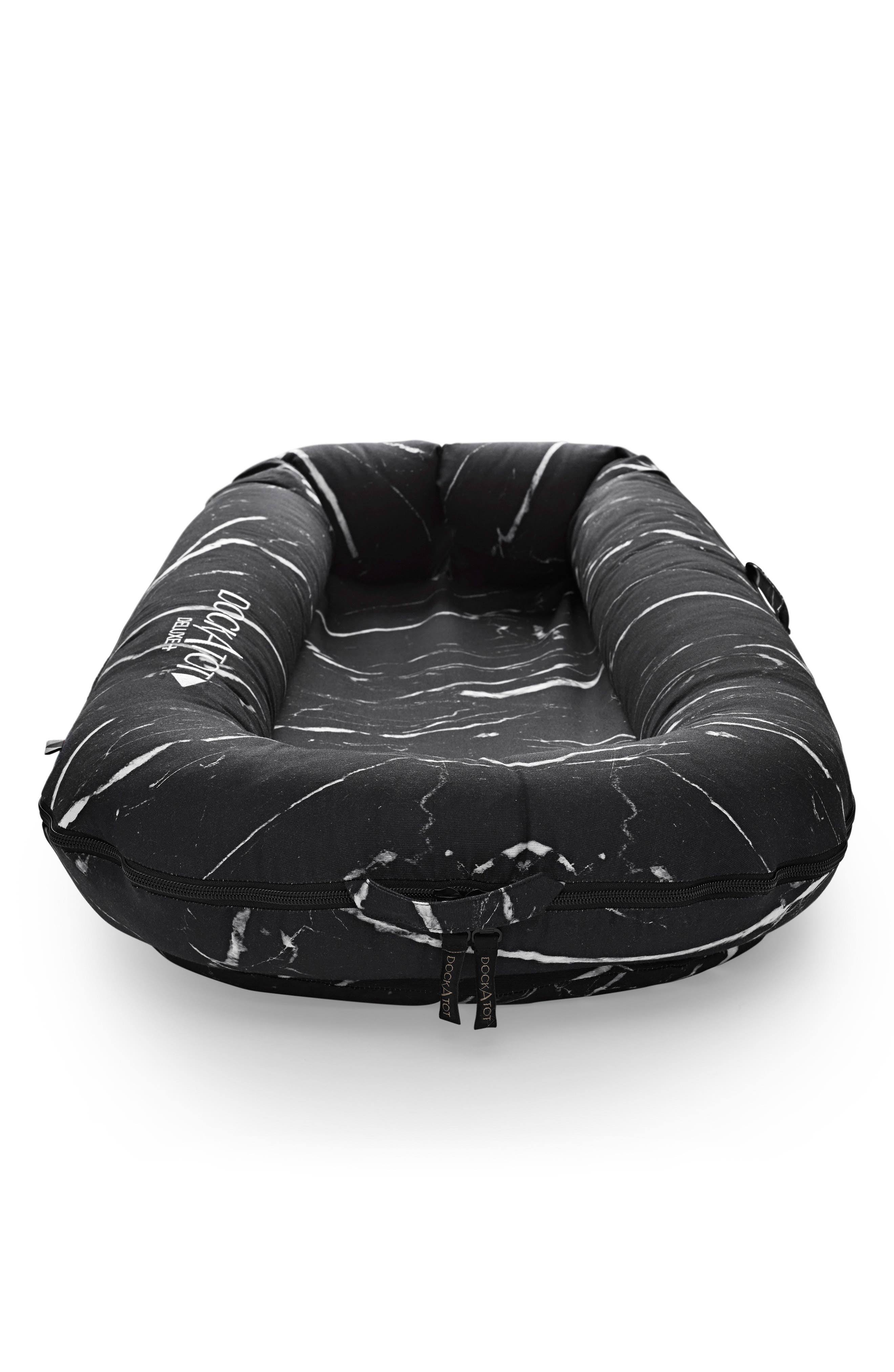 DockATot Deluxe+ Dock - Black Marble