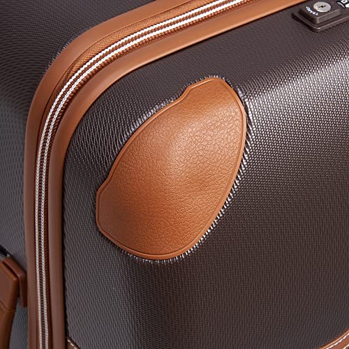 DELSEY PARIS Chatelet Air 2.0 Hardside Luggage with Spinner Wheels, Angora, Checked-Large 28 Inch