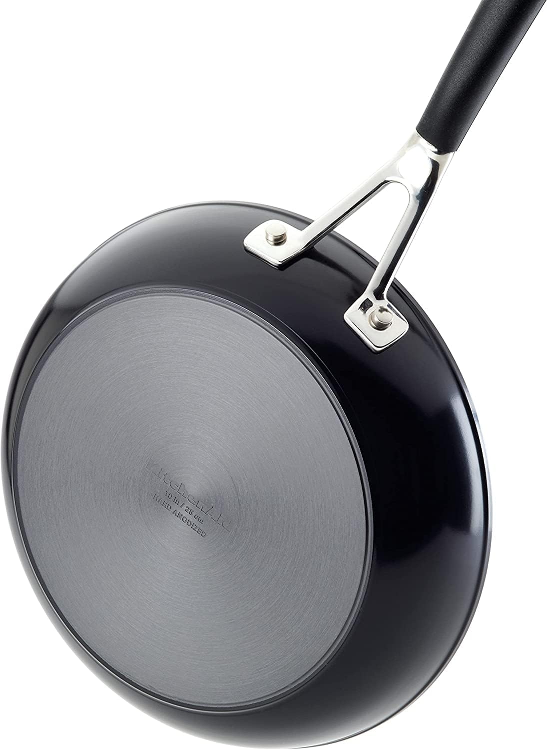 KitchenAid Hard Anodized Nonstick Cookware Pots and Pans Set, 10 Piece, Onyx Black