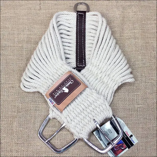 Classic Equine Blended Mohair Roper Cinch