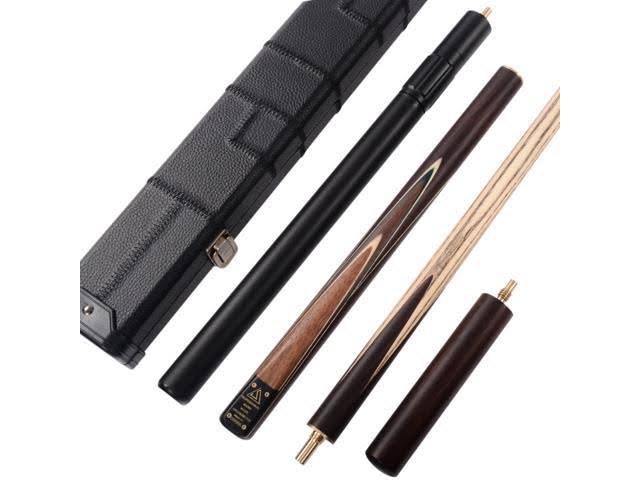 CUESOUL CSSC013 Handcraft 57inch 3/4 Jointed Snooker Cue with Snooker Cue Case