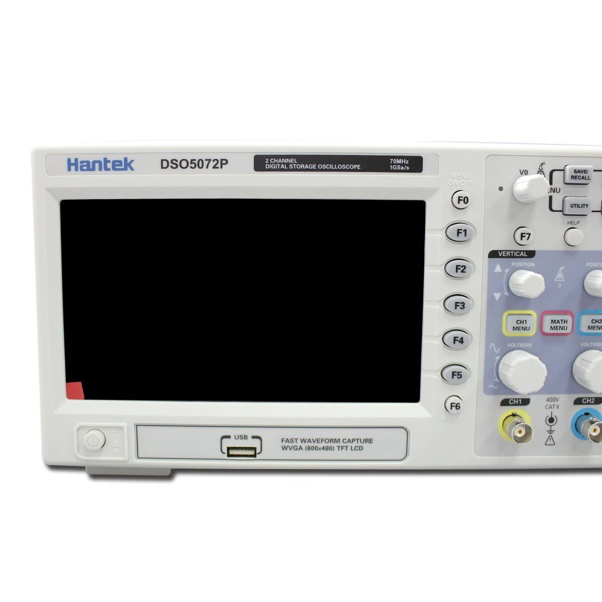 Hantek DSO5072P Digital Oscilloscope, 70MHz Bandwidth, 1GSa/s 7.0x22 Display