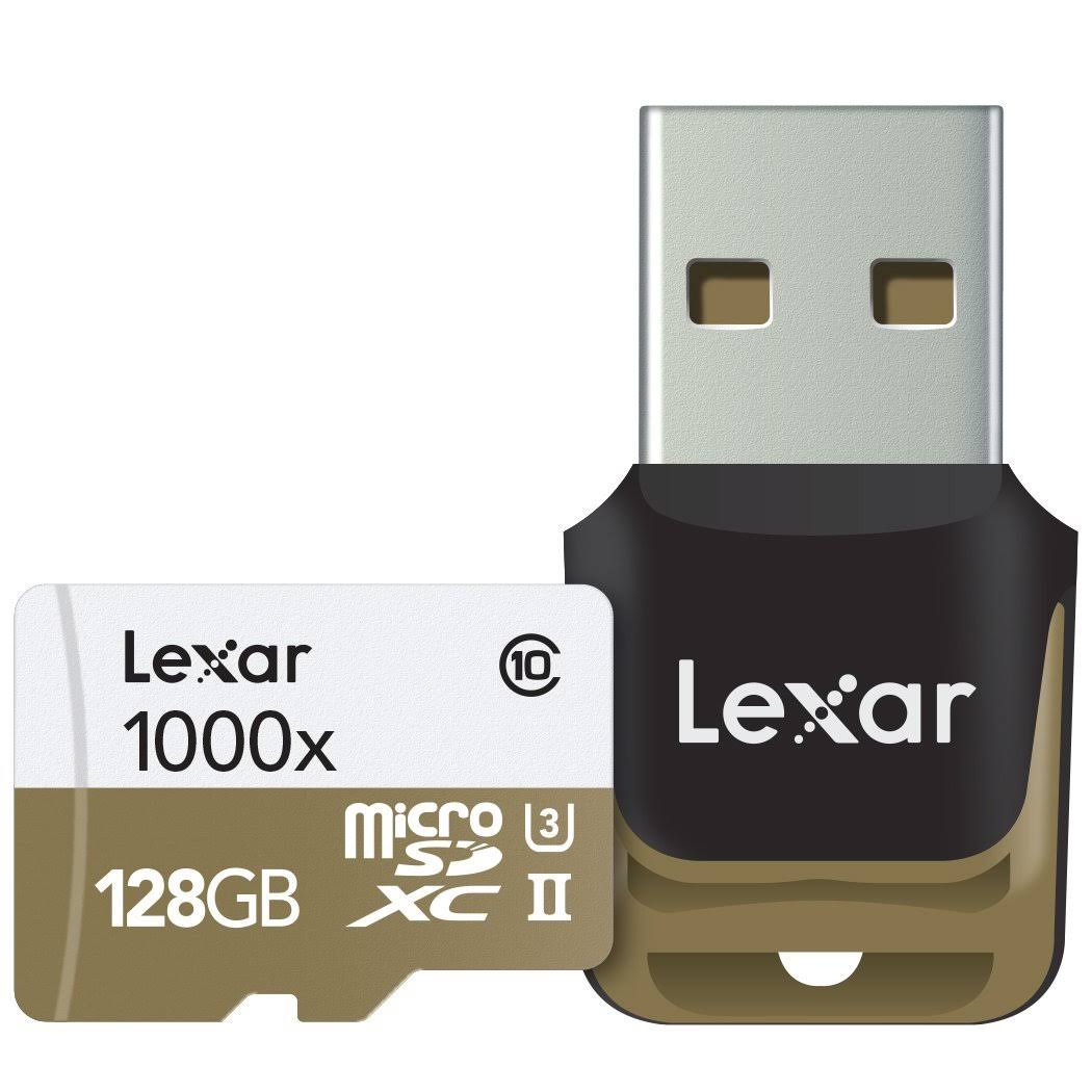 Lexar Professional 1000x 128GB microSDXC UHS-II Card