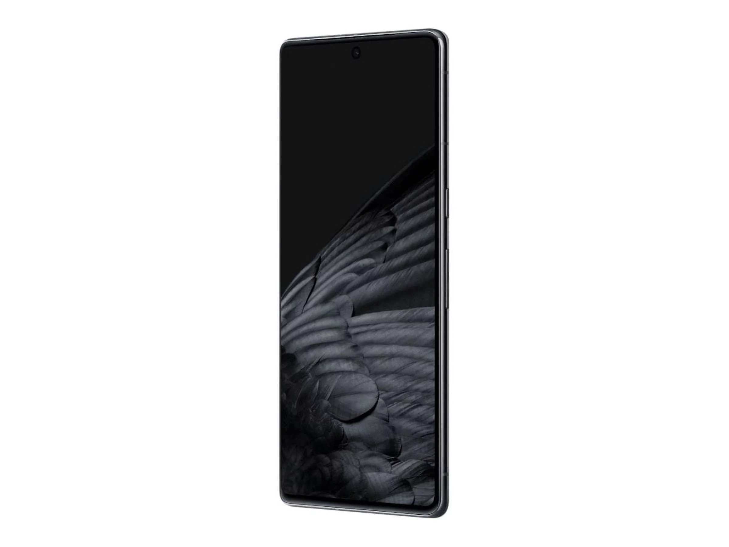 Google Pixel 7 Pro - 5G smartphone - dual-SIM - RAM 12 GB / Internal Memory 128 GB - OLED display - 6.7" - 3120 x 1440 pixels (120 Hz) - 3x rear cameras 50 MP, 48 MP, 12 MP - front camera 10.8 Megapixel - obsidian
