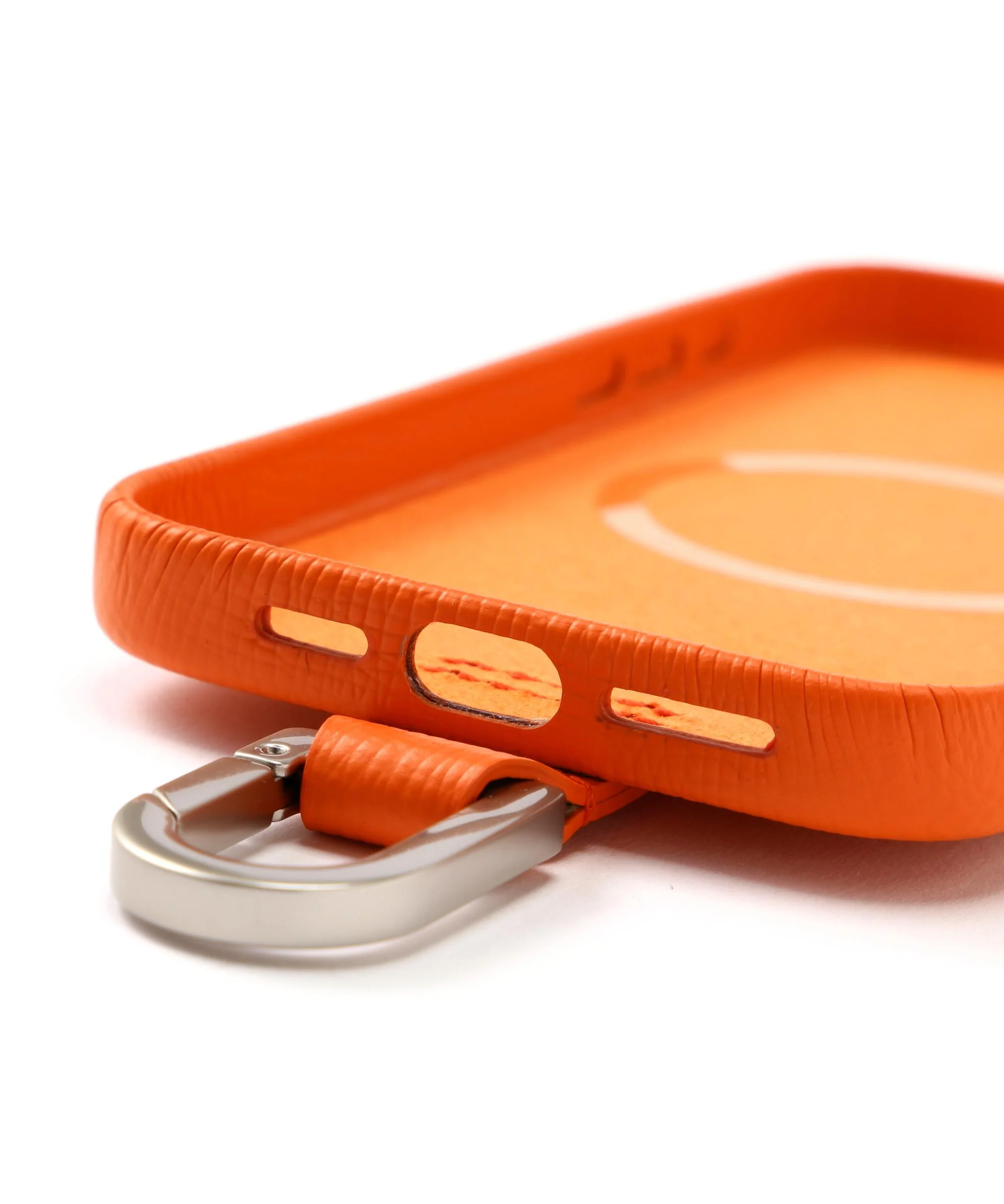 iPhone CARABINER LEATHER CASE - iPhone16 Pro Max