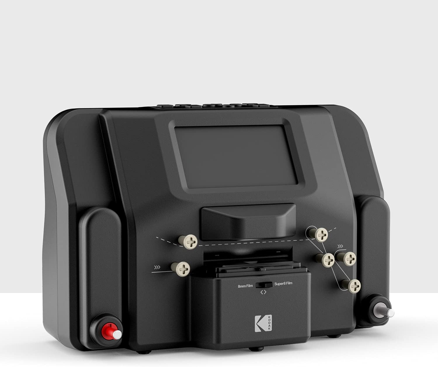 KODAK REELZ 8mm & Super 8 Films Digitizer Converter with Big 5” Screen, Scanner Converts Film Frame by Frame to Digital MP4 Files for Viewing, Sharing & Saving on SD Card for 3” 4” 5” 7” Reels