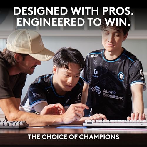 Logitech G PRO X Superlight 2 DEX Wireless Gaming Mouse, 60g pro-Grade Right-Handed Mouse with 5 programmable Buttons, USB-C Charging, 44k DPI Sensor, up to 8 kHz Polling for PC/Mac - White