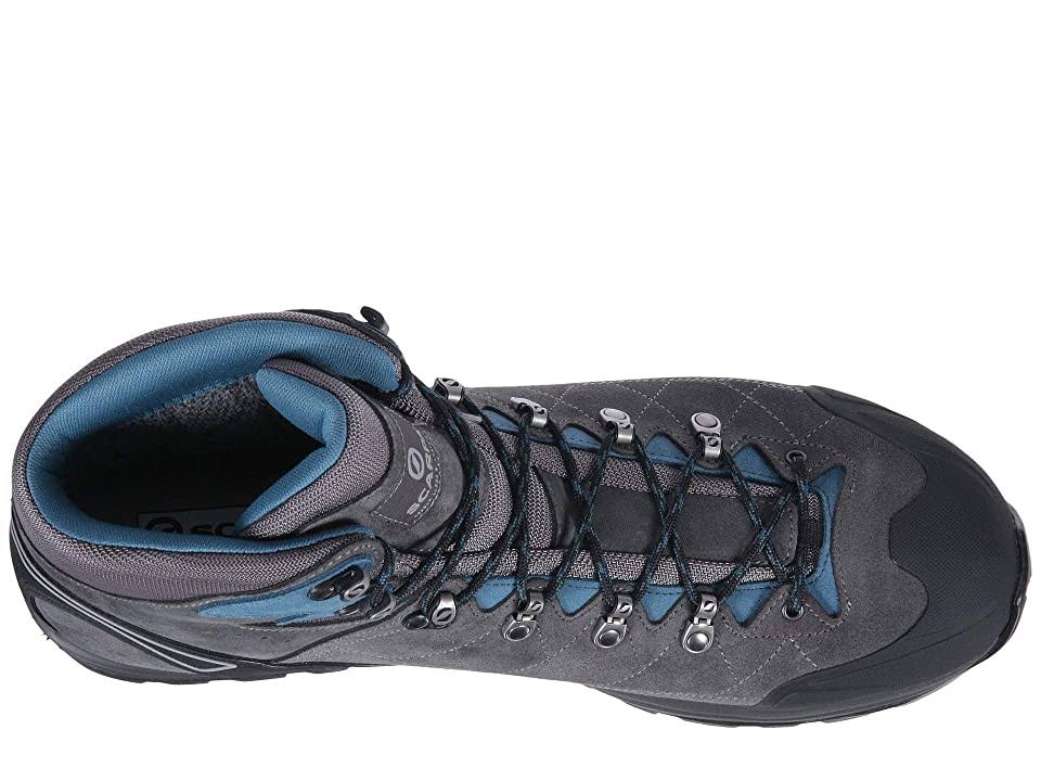 Scarpa Men&s Kailash Trek GTX, 45 / Shark Grey/Lake Blue