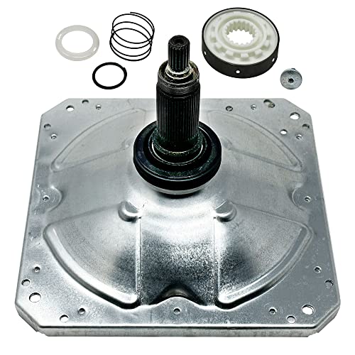 UPGRADED FIXIT PARTS W11393685 Gearcase and Slider W10734521 Kit for Whirlpool Kenmore Maytag Washers, Shaft 4.5 inches, Seal 3.5 inches