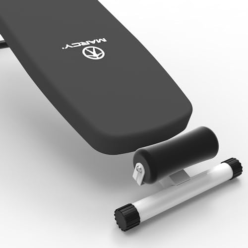 Marcy Utility Slant Board Exercise Bench for Strength Training and Home Gym Workouts