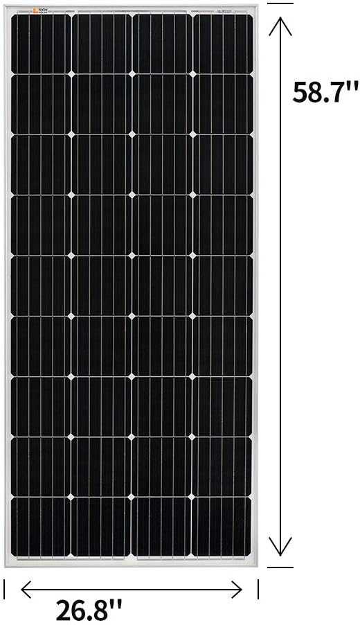 RICH SOLAR 400 Watt 12 Volt 2 Pcs 200W Panel+40A MPPT Charge Controller+ Bluetooth Module Fuse+ Mounting Z Brackets+Adaptor Kit +Tray Cables Set,Grid 12V Solar Power System