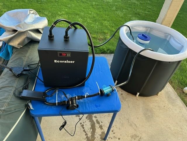 Water Chiller for Cold Plunge, 1/3 HP Cold Plunge Water Chiller