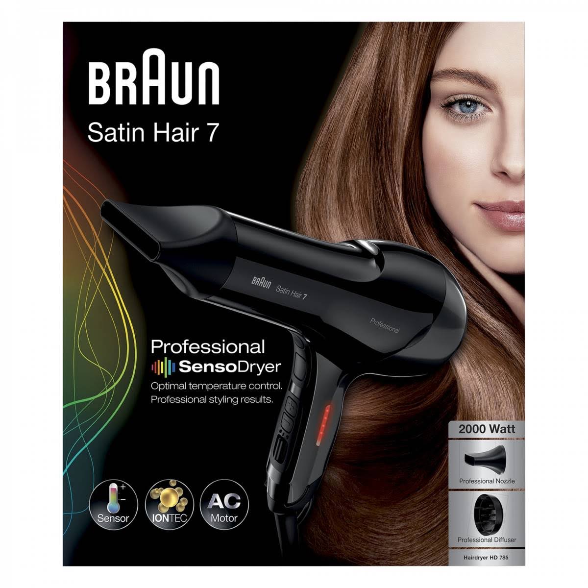 Braun Satin Hair 7 Sensodryer HD785 Hair Dryer