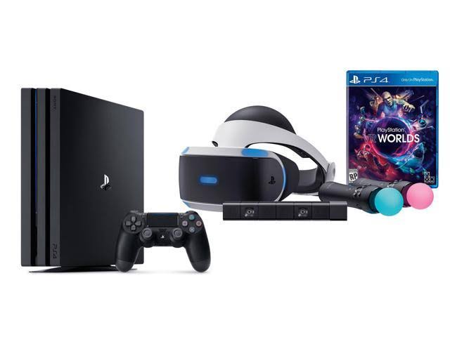 PlayStation VR Start Bundle 4 Items:VR Lauch Bundle,PlayStation 4 Pro 1TB